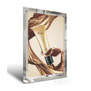 CE Phê Duyệt Tinh Thể Dẫn Ánh Sáng Hộp A2 Ma Thuật Gương Khung Ảnh Sidelit - Product Image 3