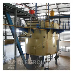 Full automatic cotton seed oil processing machine cottonseed oil refining/solvent extraction machine with workshop oil presser