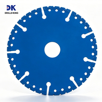 Pisau Gergaji Vakum Industri Baja Paduan Pemotong Cepat DK 100/115/125, Cakram Pemotong Serbaguna untuk Kayu, PVC, Ubin, Batu