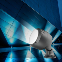 Projecteur LED rotatif étanche IP65 en aluminium à montage en surface, température de couleur 3000K-6500K, faisceau doux et chaud