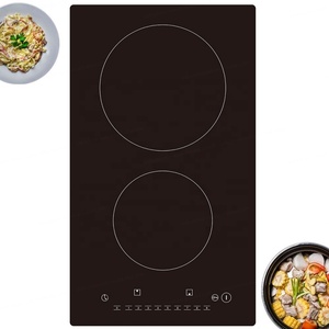 <span class=keywords><strong>Table</strong></span> <span class=keywords><strong>de</strong></span> <span class=keywords><strong>cuisson</strong></span> en céramique à infrarouge <span class=keywords><strong>Domino</strong></span> ETL 2 brûleurs, intelligente, haute puissance, chauffage rapide - Product Image 2