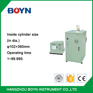 Verificador do encolhimento do vapor da tela do laboratório YG742 com caldeira elétrica do LDR para testar a mudança do tamanho da tela sob o tratamento livre do vapor - Product Image 5