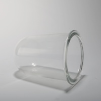 Diffuseur en verre fusionné anti-explosion avec source de lumière fluorescente, CRI élevé 95, 2700K blanc chaud pour boîtier d'éclairage routier