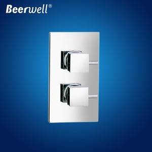 Prix usine valve de <span class=keywords><strong>douche</strong></span> TMV-2 & WRAS approbation laiton triple poignées vanne de <span class=keywords><strong>douche</strong></span> thermostatique inverseur - Product Image 5