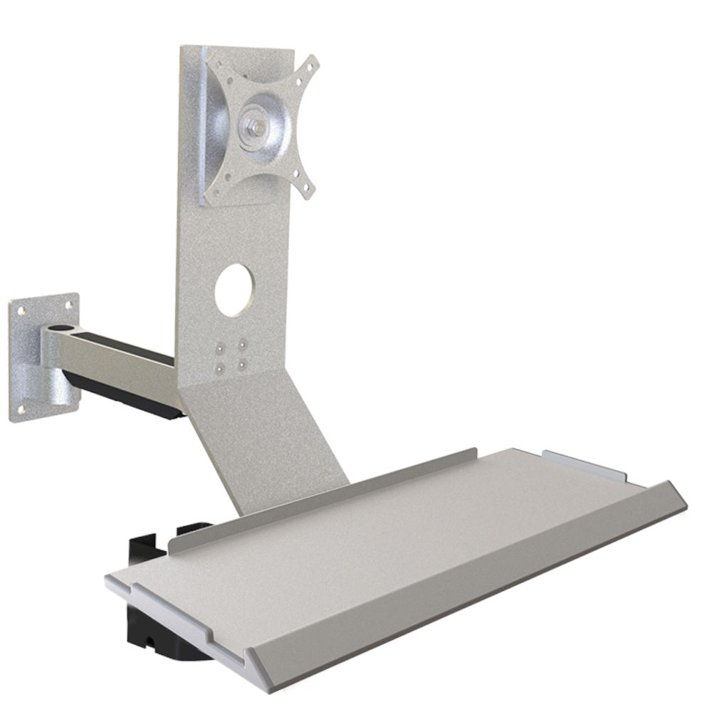 ORANGLES T2-W1-Silver Wall-Mounted Monitor Arm | One-Step Rotatable Display Stand for Control Consoles | VESA 100x100, 8Kg Capacity – orangles Kuwait - high resolution display - exposing craftsmanship - Image 2 of 6 | built for everyone | T2-W1-Silver Wall-Mounted Monitor Arm | One-Step Rotatable Display Stand for Control Consoles | VESA 100x100, 8Kg Capacity – orangles Kuwait for sale Georgia | Free Shipping ORANGLES