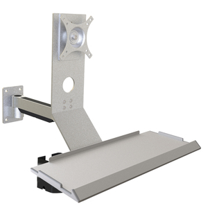 T2-W1-Silver 8Kg Treo Tường Một Bước Cánh Tay Xoay Hiển Thị Đứng Với VESA 100X100 <span class=keywords><strong>S</strong></span>ản Phẩm Mới Điều Khiển Giao Diện Điều Khiển Màn Hình Gắn Kết - Product Image 2