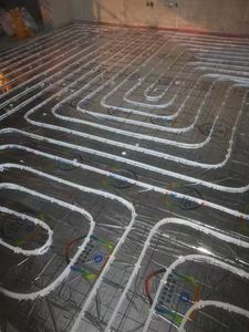 Tensão múltipla radiante aquecida plástica moderna dos sistemas de aquecimento do lançamento 220V do produto novo do assoalho exclusiva para a água flexível - Product Image 6