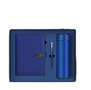Articles cadeaux de luxe promotionnels en gros pour bureaux d'entreprise personnalisés, ensemble de journaux pratiques imprimés en typographie A5 - Product Image 1