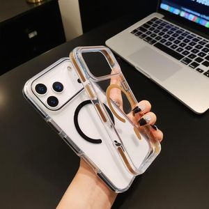 JOYPORODO Vente en Gros Coque Arrière <span class=keywords><strong>Mobile</strong></span> Antichoc Design Original pour iPhone 17 Pro Max 17 Air Coque Téléphone Magnétique Transparente - Product Image 3