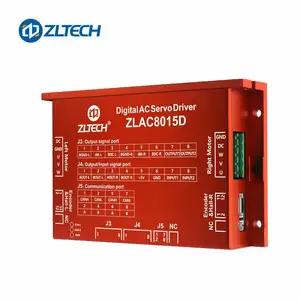 ZLTECH CAN RS485 3 Phase 24V 48V Dual Channel DC 30A 500W Robot Brushless DC Servo Motor Controller Amplifier Driver