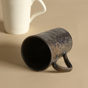 Tazas de Café de Cerámica, Color Sólido, Acabado Mate, Diseño Minimalista, para Uso Doméstico - Product Image 2