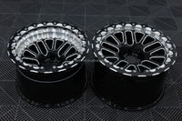 Nouvelles jantes en aluminium forgé Beadlock 18X11 5x112/120/114.3 70mm ET pour voitures de course Drag Racing pour GTR pour F150 SRT Corvette