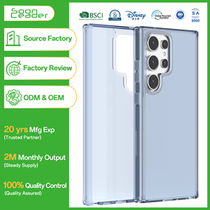 Étui de téléphone sans fil magnétique antichoc Soonleader Factory Hot Sale PC + TPU pour Samsung S24ultra - Product Image 1