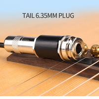 High Quality A-710 Preamp System with Piezo Pickup 39-42 Inch Acoustic Guitar Parts Metal and Plastic Parts Included