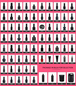 OEM/ODM ท็อปโค้ทเนื้อเจลใสประกายวิ้งค์รูปหัวใจเล็กๆ ไม่ต้องเช็ด ไม่มีส่วนผสมของ HEMA และ TPO  รับทำโลโก้ตามสั่ง - Product Image 6