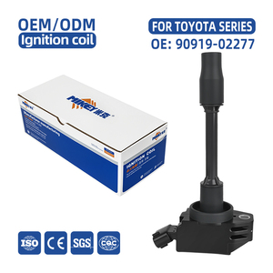 MIKEYA 9091902277 Set di Bobine di Accensione per <span class=keywords><strong>Toyota</strong></span> <span class=keywords><strong>C</strong></span>-<span class=keywords><strong>HR</strong></span> RAV4 Alphard Frontlander Granvia Highlander Sequoia M20A-FXS A25A-FXS - Product Image 1