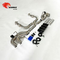 Système d'échappement à soupapes en acier inoxydable pour Chevrolet Corvette C8 6.2L V8 Performance Catback avec silencieux à quatre sorties