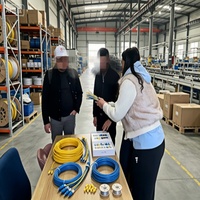 Cable de Fibra Óptica NECERO Monomodo para Exteriores, 2/4/6/8/12/24 Hilos, Figura 8, Autoportante, con Alambre de Acero, Aéreo, GYXTC8S