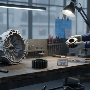 New Sunupmaster Reverse Transmission <b>Gear</b> <b>Box</b> 32220-V5000 NIS-16B High Precision 15/20 Teeth HRC 60-62 12-Month Warranty - Product Image 3