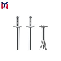 Cheville d'ancrage à marteau en acier au carbone/acier inoxydable, 8 mm, électrogalvanisée, pour béton, usage intensif, vente en gros