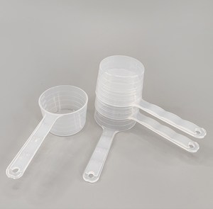 <span class=keywords><strong>Cuillère</strong></span> en <span class=keywords><strong>plastique</strong></span> PP transparente à manche court de qualité alimentaire 5g 10g 20g 25g poudre 20ml 40ml 50ml <span class=keywords><strong>cuillère</strong></span> à mesurer liquide - Product Image 3