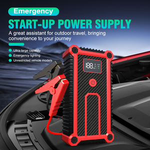 Portable <strong>Mini</strong> Car Jumper <strong>Booster</strong> 12V 1000A 8000mAh With Emergency LED Lighting <strong>Battery</strong> Jump Starter Power Bank Car Jump Starter - Product Image 2