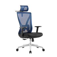 Chaise de bureau ergonomique en maille avec accoudoirs 3D, fabricant original de Foshan, fournissant aux distributeurs mondiaux de mobilier de bureau