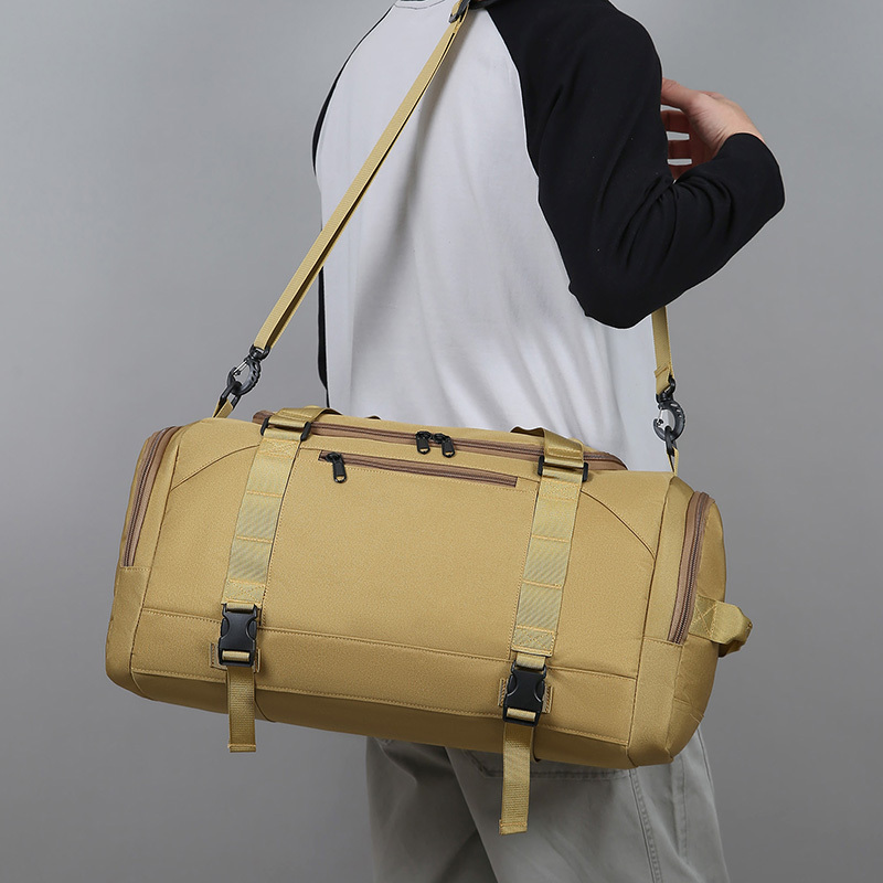 High-Quality 900D Oxford Waterproof Gym Bag – Large Travel Duffel with Shoe Compartment - View 5