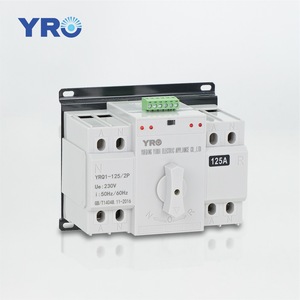 Interruptor de Transferencia Automática de Doble Potencia YRO 125A 4P Monofásico AC ATS con Modo Manual y Automático - Product Image 2