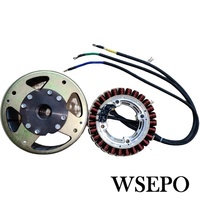 Rotor de générateur cc + stator pour groupe électrogène de climatiseur d'emballage 24V