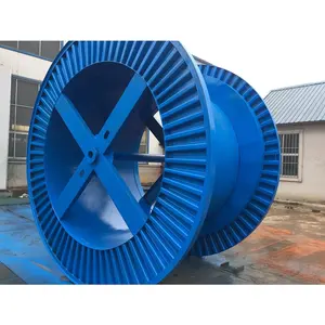 Taiwan KYEC Empty corrugated steel reel spool drum for cable