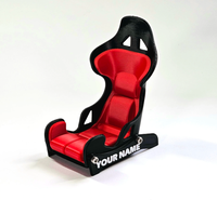 Support de téléphone pour siège baquet de simulation de course imprimé en 3D, imprimé en PLA, personnalisable, disponible en gros via le service d'impression FDM