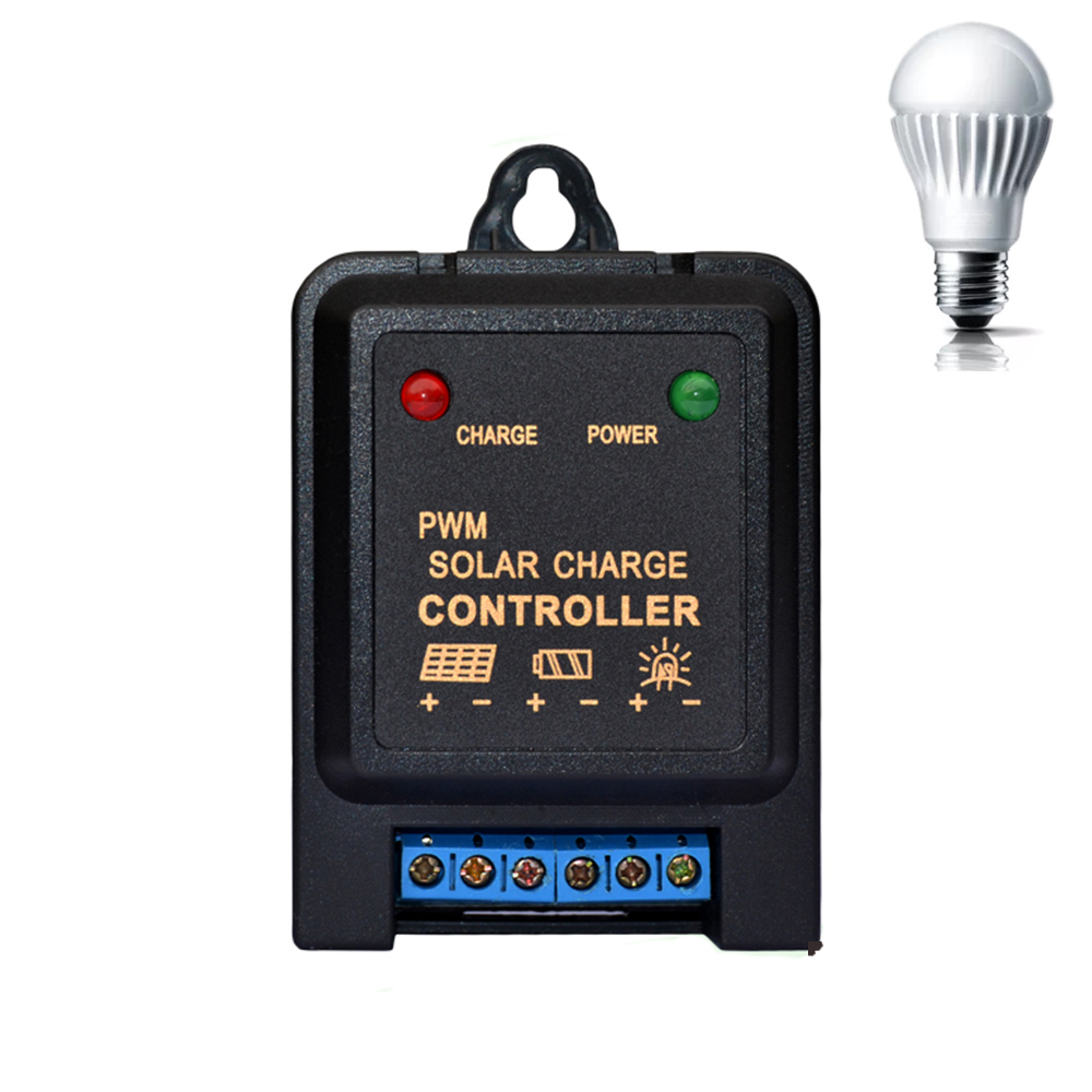 Régulateur De Charge Solaire 3A Pour Batteries 6V/12V – Protection Complète (surcharge, Court-circuit, Inversion) – Avec Indicateur LED