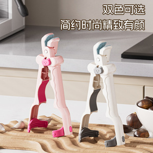 Anti Scalding Dish <b>Clamp</b> 4 In 1 Multi Purpose Kitchen Tongs With Locking Mechanism And Anti Slip Grip For Steamed Buns And Pot - Product Image 5