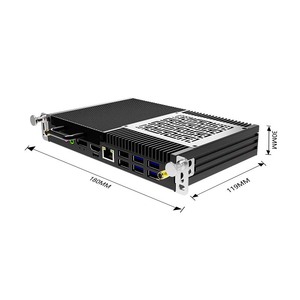 Computadora Modular OPS con <span class=keywords><strong>Windows</strong></span> 10/11 <span class=keywords><strong>Pro</strong></span>/Linux, 4 Puertos USB 3.0/6 Puertos USB, Tamaño 119*185*30mm para Pizarra Interactiva - Product Image 2
