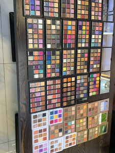 Wholesale Chemical Diamond Glitter Shimmer Waterproof Eye Shadow <b>Palette</b> Private Label Dry Powder Light Dark Skin Tones Fair - Product Image 3