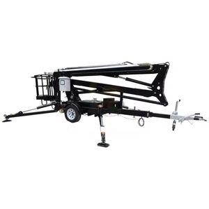 Nouvelle plateforme de travail aérienne télescopique articulée à commande à distance hydraulique électrique remorquable - Product Image 6