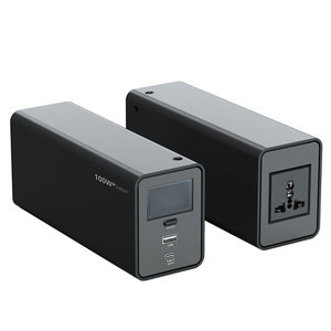 Batteries externes et stations d'alimentation portables haute capacité 27000 mAh 100W PD avec charge rapide extérieure QC3.0 et sortie prise CA - Product Image 2