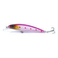 Appât dur artificiel de type Jerkbait pour la pêche à la truite basse, poids fixe, 11CM, 13.4G