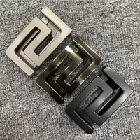 Ceinture sur mesure pour hommes en cuir véritable d'affaires à la mode ceinture à boucle automatique ceintures à cliquet pour hommes en cuir véritable de luxe