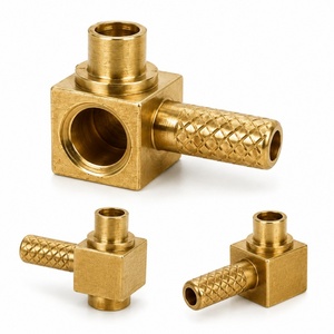 Raccord et connecteur hydrauliques coudés à angle droit en laiton durable pour systèmes résistants à la corrosion - Product Image 6