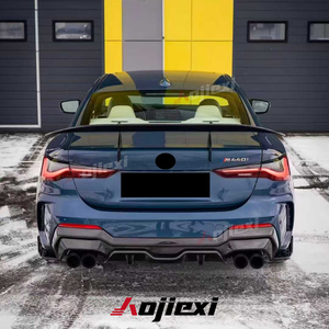 Spoiler Posteriore in Fibra di Carbonio Stile AD per <span class=keywords><strong>BMW</strong></span> <span class=keywords><strong>Serie</strong></span> <span class=keywords><strong>4</strong></span> G22 G23 G26 430i M440i 2020+, Accessori Auto - Product Image 3