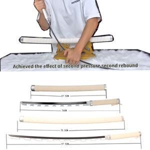 Court démon Slayer Hashibira <span class=keywords><strong>Inosuke</strong></span> Otaku Mini Kidults jeu de rôle bandes dessinées en bois Anime <span class=keywords><strong>Katana</strong></span> jouet épées pour Cosplay garçons filles - Product Image 5