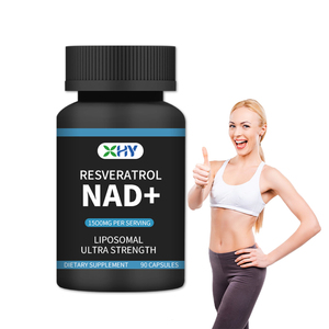 OEM/ODM Label pribadi Nad + kapsul Resveratrol suplemen makanan Nad + kapsul untuk dukungan anti-penuaan - Product Image 2