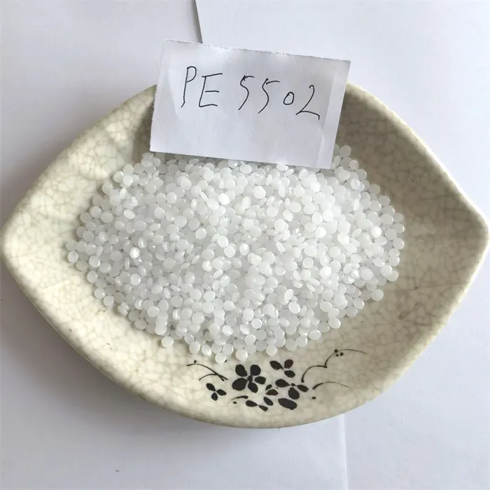 天然プラスチック原料樹脂PE5502リサイクルプラスチック原料PE顆粒