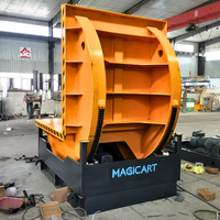 Magicart Rouleau de fil de cuivre électrique, inclinable vers le haut et vers le bas, inclinable à 90 degrés, retourneur de bobine, pompe, télécommande pour entrepôt logistique