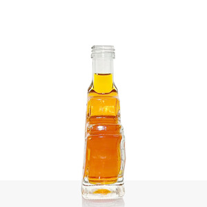 Bouteille en verre exquise en forme de feuille d'<span class=keywords><strong>érable</strong></span> personnalisée pour spiritueux, vodka, whisky, gin, brandy, <span class=keywords><strong>rhum</strong></span>, 500 ml, 700 ml, 750 ml, LGG-859 - Product Image 2