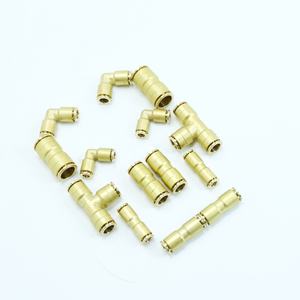 Латунный пневматический фитинг с резьбой <span class=keywords><strong>G</strong></span> <span class=keywords><strong>1</strong></span>/<span class=keywords><strong>4</strong></span> дюйма, медный быстроразъемный соединитель для пневмотрубопроводов, автоматизации и промышленного оборудования - Product Image 2