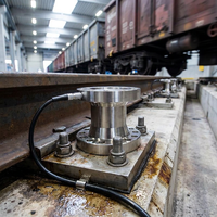 Celda de Carga de Columna DYZ-015 0-35000kN (3500t) de Acero Aleado Niquelado para Básculas de Riel y Básculas de Tolva