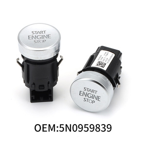 สวิตช์สตาร์ทแบบไร้กุญแจสำหรับรถยนต์ Volkswagen Sharan รุ่น 5N0959839C พร้อมระบบ ABS ปุ่มสตาร์ท/ดับเครื่องยนต์แบบมีสาย - Product Image 3